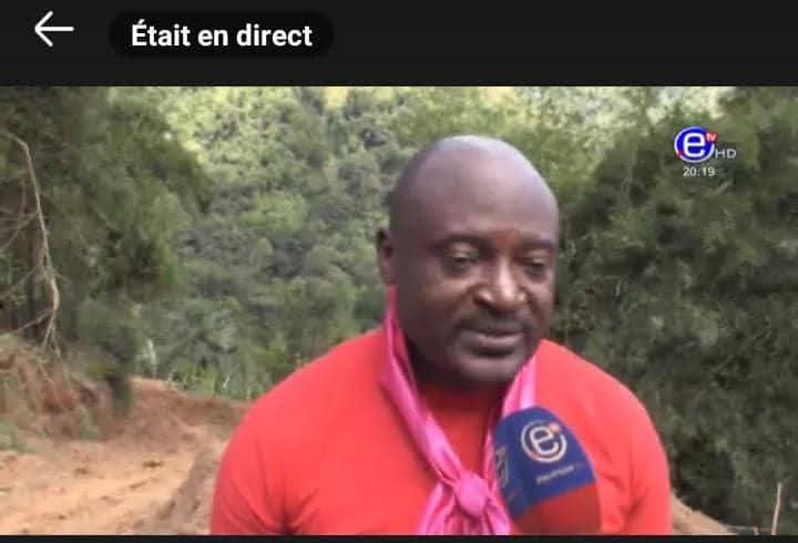 Soutien aux victimes de l'effondrement de la falaise de Dschang