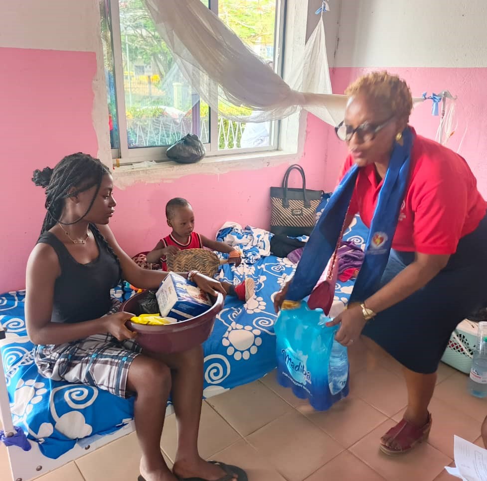 Visite de l'hôpital annexe de Kribi